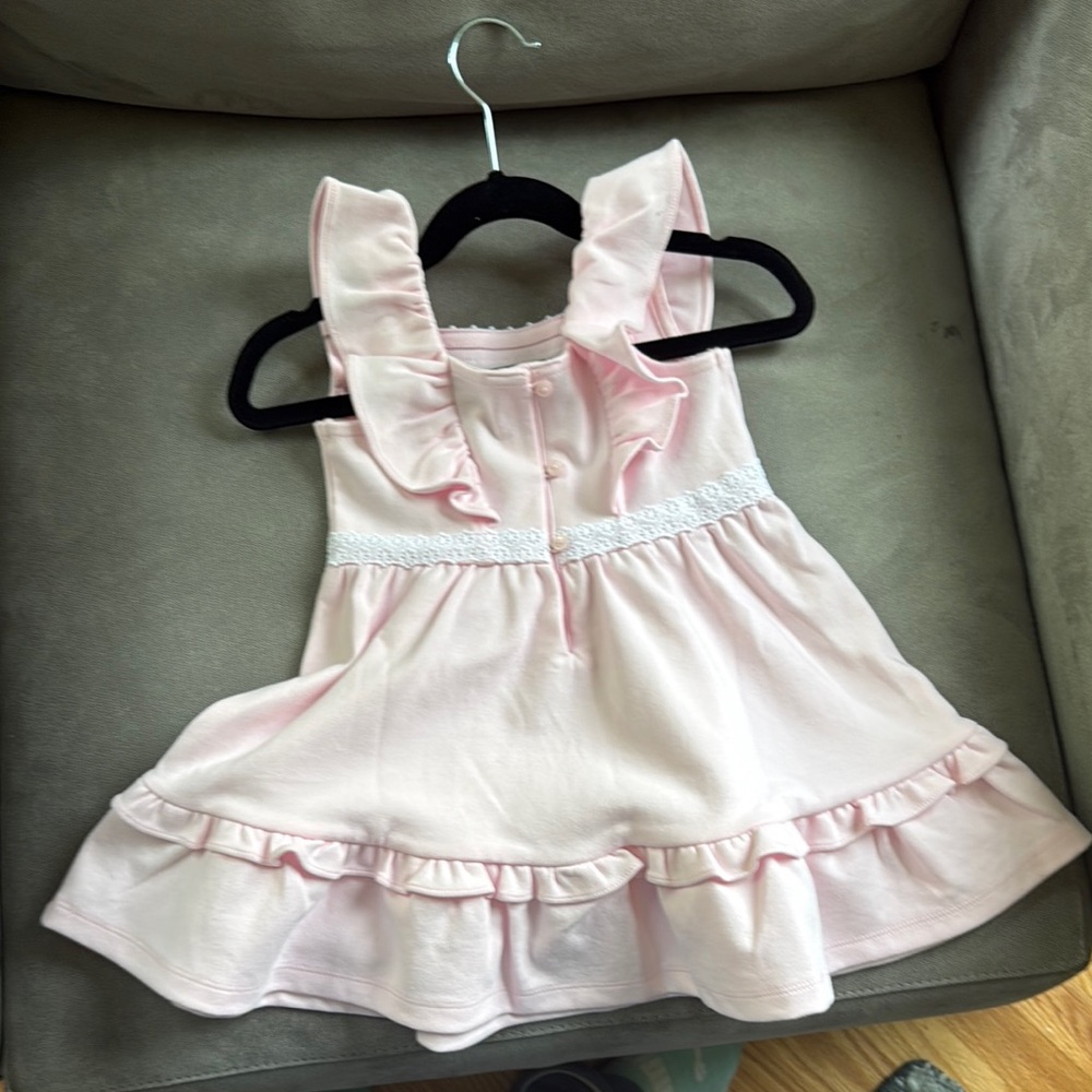 Adorable Pink Ruffle Dress - Picture 2 of 3